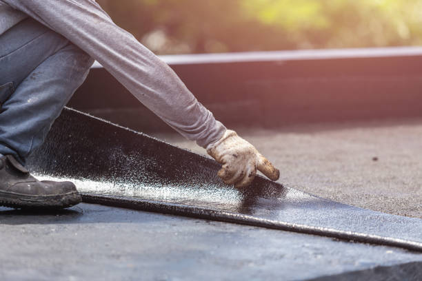 Professional Emergency Waterproofing technician working in Millersville, PA
